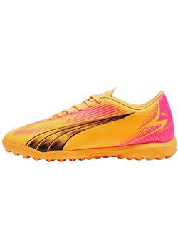 Buty piłkarskie Puma Ultra Play Tt  107779 03 pomarańczowe ze sklepu ButyModne.pl w kategorii Buty sportowe dziecięce - zdjęcie 174160504