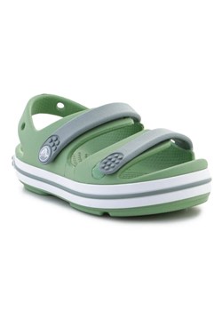 Sandały Crocs Crocband Cruiser Sandal Toddler  209424-3WD zielone ze sklepu ButyModne.pl w kategorii Sandały dziecięce - zdjęcie 174160520