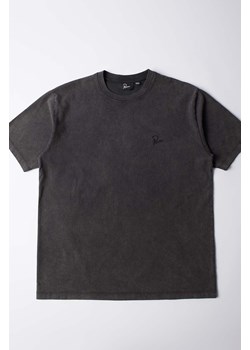 by Parra t-shirt bawełniany Script Logo męski kolor czarny gładki 51423 ze sklepu PRM w kategorii T-shirty męskie - zdjęcie 174161300
