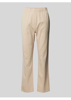 Spodnie materiałowe o kroju regular fit z elastycznym pasem model ‘ELFO’ ze sklepu Peek&Cloppenburg  w kategorii Spodnie damskie - zdjęcie 174161460
