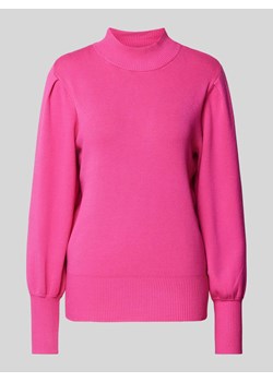 Sweter z dzianiny ze stójką model ‘FONNY’ ze sklepu Peek&Cloppenburg  w kategorii Swetry damskie - zdjęcie 174161523