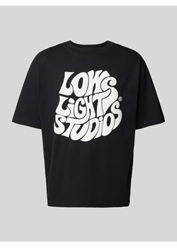 T-shirt z nadrukiem z logo ze sklepu Peek&Cloppenburg  w kategorii T-shirty męskie - zdjęcie 174161542