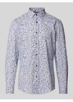 Koszula biznesowa o kroju slim fit z kołnierzykiem typu kent model ‘Hank’ ze sklepu Peek&Cloppenburg  w kategorii Koszule męskie - zdjęcie 174161621