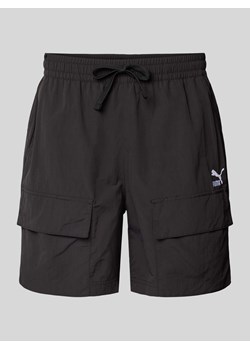 Szorty z elastycznym pasem ze sklepu Peek&Cloppenburg  w kategorii Spodnie męskie - zdjęcie 174161840