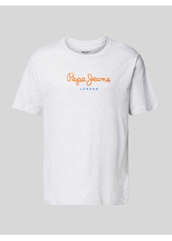 T-shirt z nadrukiem z logo model ‘EGGO’ ze sklepu Peek&Cloppenburg  w kategorii T-shirty męskie - zdjęcie 174161932