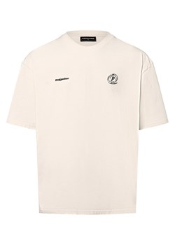 PEGADOR Koszulka męska - Harlan Mężczyźni Bawełna écru nadruk ze sklepu vangraaf w kategorii T-shirty męskie - zdjęcie 174162910