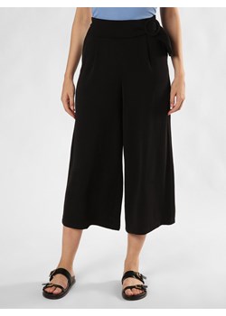zero Spodnie Kobiety Sztuczne włókno czarny jednolity ze sklepu vangraaf w kategorii Spodnie damskie - zdjęcie 174162973