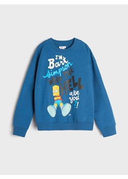 Sinsay - Bluza THE SIMPSONS - niebieski ze sklepu Sinsay w kategorii Bluzy chłopięce - zdjęcie 174165462