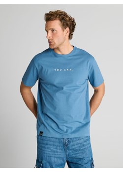Sinsay - Koszulka comfort fit - niebieski ze sklepu Sinsay w kategorii T-shirty męskie - zdjęcie 174165701