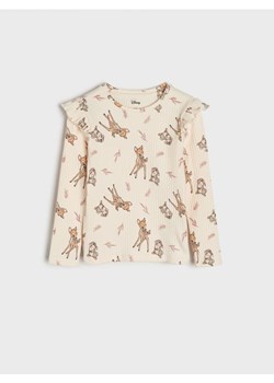 Sinsay - Koszulka Bambi - kremowy ze sklepu Sinsay w kategorii Bluzki dziewczęce - zdjęcie 174165764