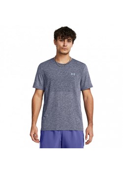 Męska koszulka do biegania Under Armour UA Seamless Stride SS - szara ze sklepu Sportstylestory.com w kategorii T-shirty męskie - zdjęcie 174167423