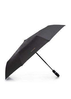 Parasol automatyczny z elegancką rączką czarny ze sklepu WITTCHEN w kategorii Parasole - zdjęcie 174168041