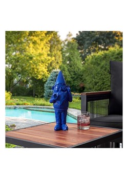 Garden Spirit Figurka dekoracyjna &quot;Security&quot; w kolorze niebieskim - wys. 33 cm ze sklepu Limango Polska w kategorii Dekoracje - zdjęcie 174171630