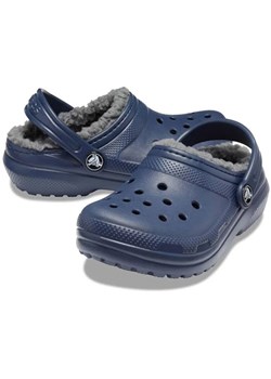 Crocs Chodaki &quot;Classic Lined&quot; w kolorze granatowym ze sklepu Limango Polska w kategorii Klapki dziecięce - zdjęcie 174171820