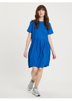 Cross Jeans Sukienka w kolorze niebieskim ze sklepu Limango Polska w kategorii Sukienki - zdjęcie 174172972