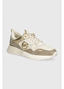 MICHAEL Michael Kors sneakersy Theo kolor złoty 43F2THFS3D 740 ze sklepu ANSWEAR.com w kategorii Buty sportowe damskie - zdjęcie 174173880