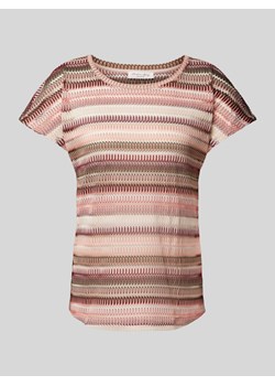 T-shirt z okrągłym dekoltem ze sklepu Peek&Cloppenburg  w kategorii Bluzki damskie - zdjęcie 174174300