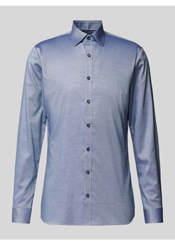 Koszula biznesowa o kroju Super Slim Fit z kołnierzykiem typu kent ze sklepu Peek&Cloppenburg  w kategorii Koszule męskie - zdjęcie 174174332