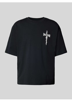 T-shirt z nadrukiem z logo ze sklepu Peek&Cloppenburg  w kategorii T-shirty męskie - zdjęcie 174174392