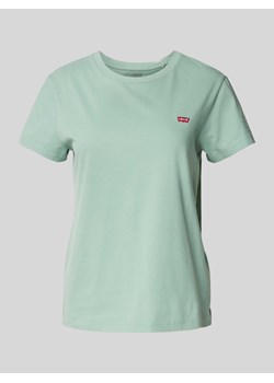 T-shirt z naszywką z logo ze sklepu Peek&Cloppenburg  w kategorii Bluzki damskie - zdjęcie 174174422