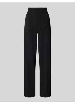 Spodnie z szeroką nogawką model ‘BECKY’ ze sklepu Peek&Cloppenburg  w kategorii Spodnie damskie - zdjęcie 174174671