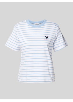 T-shirt z nadrukiem z logo ze sklepu Peek&Cloppenburg  w kategorii Bluzki damskie - zdjęcie 174174672