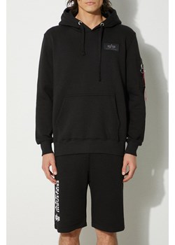 Alpha Industries szorty Basic męskie kolor czarny 116364.03-CZARNY ze sklepu PRM w kategorii Spodenki męskie - zdjęcie 174175581