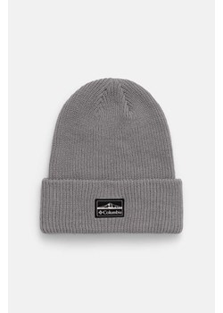 Columbia czapka Lost Lager II Beanie kolor szary 1975921 ze sklepu PRM w kategorii Czapki zimowe damskie - zdjęcie 174175611