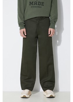 Dickies spodnie 874 męskie kolor zielony proste DK0A4XK6 ze sklepu PRM w kategorii Spodnie męskie - zdjęcie 174175772