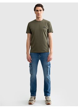 Koszulka męska bawełniana khaki Vincer 303 ze sklepu Big Star w kategorii T-shirty męskie - zdjęcie 174182862