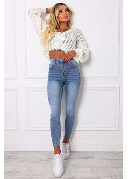 SPODNIE JEANSOWE SKINNY PUSH UP ze sklepu olika.com.pl w kategorii Jeansy damskie - zdjęcie 174275074