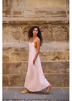 Luźna lniana sukienka Miranda XS/S ze sklepu NAOKO w kategorii Sukienki - zdjęcie 174280444