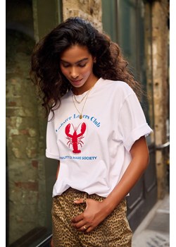 T-shirt Lobster Lover S/M ze sklepu NAOKO w kategorii Bluzki damskie - zdjęcie 174280523
