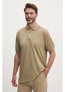 Lacoste polo bawełniane gładki ze sklepu ANSWEAR.com w kategorii T-shirty męskie - zdjęcie 174281573