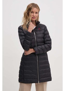 Polo Ralph Lauren kurtka damska kolor czarny przejściowa 211941000 ze sklepu ANSWEAR.com w kategorii Kurtki damskie - zdjęcie 174282574