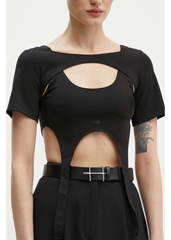 Calvin Klein Jeans pasek skórzany męski kolor czarny 16.91.BLK01 ze sklepu ANSWEAR.com w kategorii Paski męskie - zdjęcie 174283694