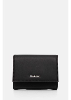 Calvin Klein portfel damski kolor czarny K60K612450 ze sklepu ANSWEAR.com w kategorii Portfele damskie - zdjęcie 174283762