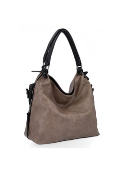 Uniwersalna Torebka Damska XL firmy Hernan HB0153 Ziemista ze sklepu PaniTorbalska w kategorii Torby Shopper bag - zdjęcie 174286043