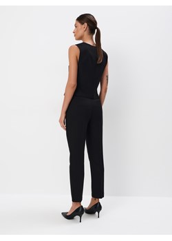 Mohito - Czarne spodnie cygaretki - czarny ze sklepu Mohito w kategorii Spodnie damskie - zdjęcie 174292761