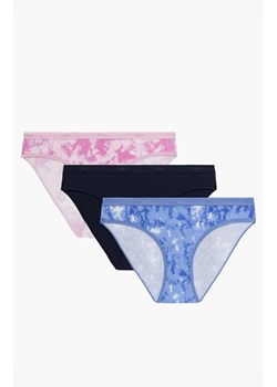 3-pack Figi damskie bikini 3LP-207-ROZ/GRA/NIE, Kolor multicolour, Rozmiar S, ATLANTIC ze sklepu Intymna w kategorii Majtki damskie - zdjęcie 174295184