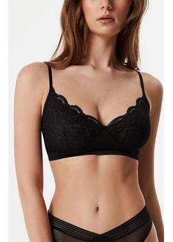 Biustonosz miękki bez fiszbin Black secret LBE 1298 bustier, Kolor czarny, Rozmiar M, Conte ze sklepu Intymna w kategorii Biustonosze - zdjęcie 174298853