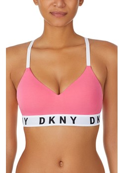 DKNY bawełniany biustonosz push-up bez fiszbinów DK4518, Kolor fuksja, Rozmiar S, DKNY ze sklepu Intymna w kategorii Biustonosze - zdjęcie 174301064