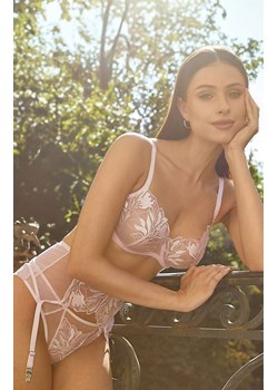 Biustonosz miękki soft z haftem różowy Coco B2, Kolor różowy, Rozmiar 75C, Gorteks ze sklepu Intymna w kategorii Biustonosze - zdjęcie 174307002