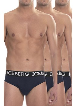 Slipy męskie ICE1USP01TB-Brief 3-pack, Kolor granatowy, Rozmiar L, ICEBERG ze sklepu Intymna w kategorii Majtki męskie - zdjęcie 174307781