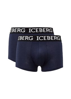 Iceberg 2-pack bokserki męskie granatowe ICE1UTR01B-Trunk, Kolor granatowy, Rozmiar M, ICEBERG ze sklepu Intymna w kategorii Majtki męskie - zdjęcie 174307790