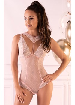 Kreame Pink LC 90546 body, Kolor różowy, Rozmiar L/XL, LivCo Corsetti Fashion ze sklepu Intymna w kategorii Body damskie - zdjęcie 174313331