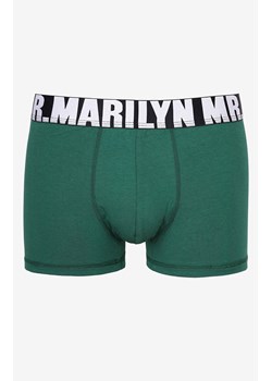 Marilyn bokserki męskie zielone Letters Boxer, Kolor zielony, Rozmiar M, Marilyn ze sklepu Intymna w kategorii Majtki męskie - zdjęcie 174314580