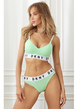 DKNY zielony bawełniany biustonosz push-up bez fiszbinów DK4518, Kolor zielony, Rozmiar S, DKNY ze sklepu Intymna w kategorii Biustonosze - zdjęcie 174322053