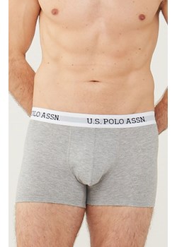 U.S Polo Assn. szare bokserki męskie 80450, Kolor szary melanż, Rozmiar S, U.S. POLO ASSN ze sklepu Intymna w kategorii Majtki męskie - zdjęcie 174326664