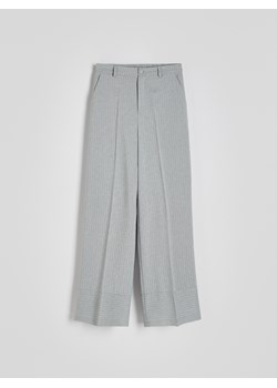 Reserved - Szerokie spodnie z kantem - wielobarwny ze sklepu Reserved w kategorii Spodnie damskie - zdjęcie 174328424